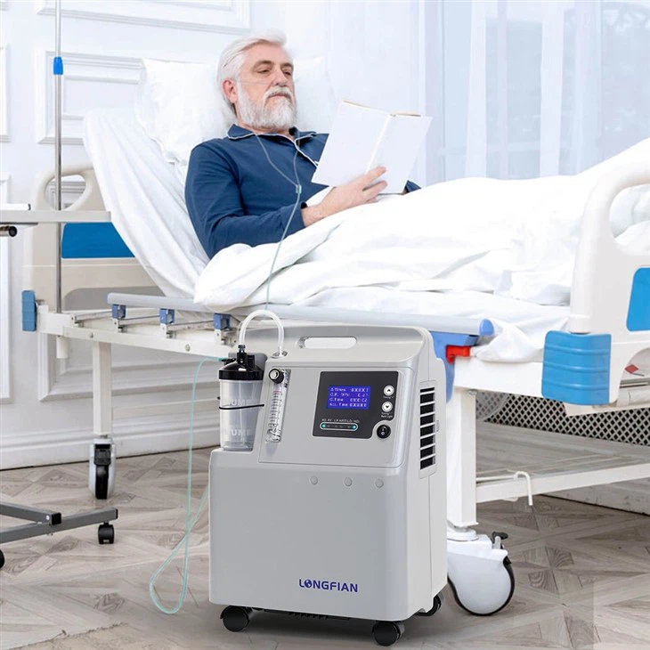 Medical Grade Home Care 5L Oxygen Concentrator With High Purity Oxygen